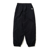 N logo side-zip nylon pants