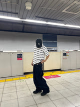 All over pattern polo shirt