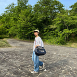 Wudgeboy徽標搪瓷肩袋