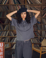 random teleco western polo shirt