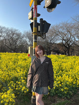 yung logo assortment nylon blouson