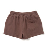 glitter sweat shorts