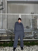 glitter crew sweat shirt