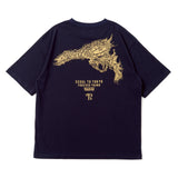 Over The Pitch × Younger Song Gun logo tee