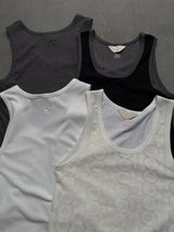 Docked Sheer Tank Top