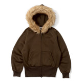 volume fur zip hoodie