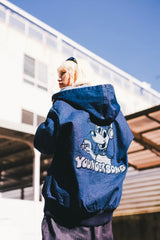 Youngersong × 센티미터 데님 까마귀 재킷