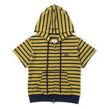 Assort Short sleeve zip hoodie