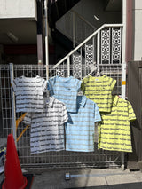 All over pattern polo shirt