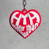 心臟徽標鑰匙扣