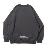 9090 OG徽標緞面Crewneck汗水(輕)