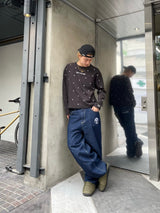 Random Heart Waffle Long Tee