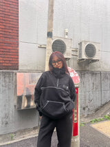 Half zip fleece setup