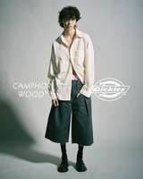 【 Dickies®︎×CAMPHORWOOD 】叠层平角剪裁宽版斜纹短裤