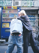 CMT RULER WASHED DENIM SHIRT