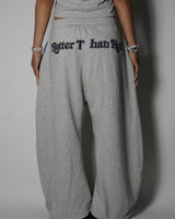 APPLIQUE LOGO SWEAT PANTS
