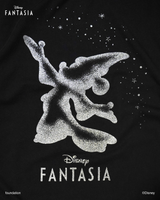 DISNEY / FANTASIA / GLITTER GRAPHIC TEE