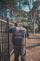 CMT RULER WASHED DENIM SHIRT