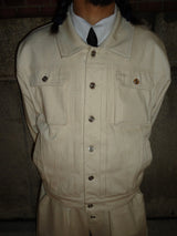 Rigid Box Short Denim Jacket