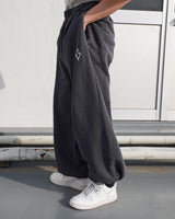 Genzai Metal Logo Sweat Baggy Pants