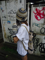 ragmou手工牢房針織帽