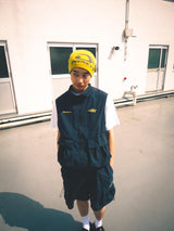 큰 포켓 나일론 조끼