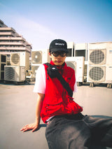 큰 포켓 나일론 조끼