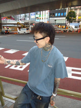 國王徽標清洗T卹