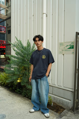 foaming circle logo tee