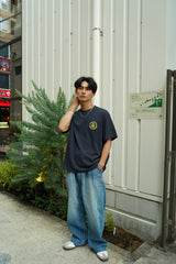 foaming circle logo tee