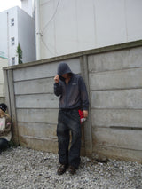 Heisei徽標熱拉鍊連帽衫