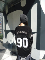 90個編號曲棍球L/S襯衫
