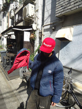 9090 × umbro Removable Hood Puffer Jacket