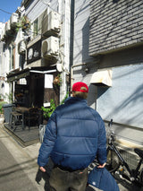 9090 × umbro Removable Hood Puffer Jacket