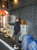 9090 × umbro Removable Hood Puffer Jacket