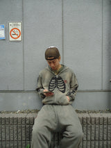 Bone Zip Hoodie