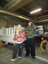 King Logo Thermal Zip Hoodie