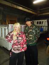 King Logo Thermal Zip Hoodie