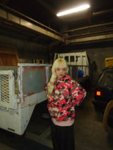 King Logo Thermal Zip Hoodie