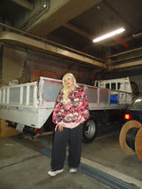 King Logo Thermal Zip Hoodie