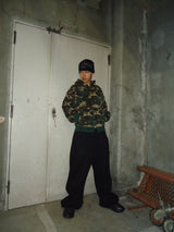 King Logo Thermal Zip Hoodie