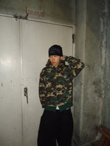 King Logo Thermal Zip Hoodie