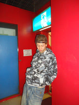 King Logo Thermal Zip Hoodie