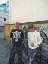 數字骨熱L/S T卹