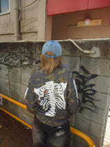 數字骨熱L/S T卹