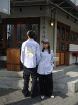 Bone Stripe L/S Shirt