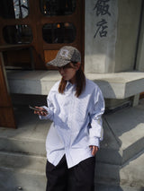 Bone Stripe L/S Shirt