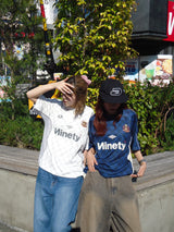 Emblem Piping Game S/S Shirts