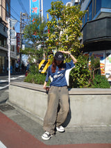 Emblem Piping Game S/S Shirts