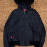 冈山精制牛仔连帽衫